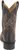 Back view of Double H Boot Mens 11" Square Steel Toe